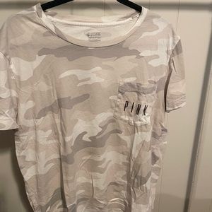 White and gray camo Tshirt!